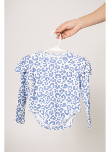 Play Set / Blue Flower Leopard