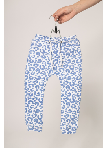 Play Set / Blue Flower Leopard